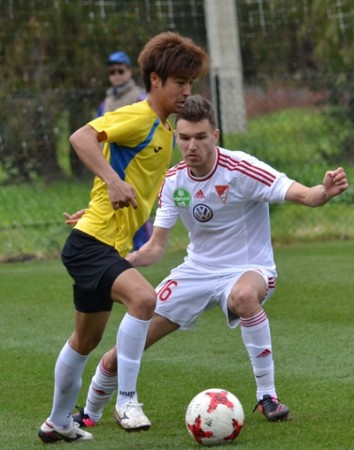 A DVSC 2-1-re kikapott a Gwangju FC elleni felkészülési mérkőzésen.